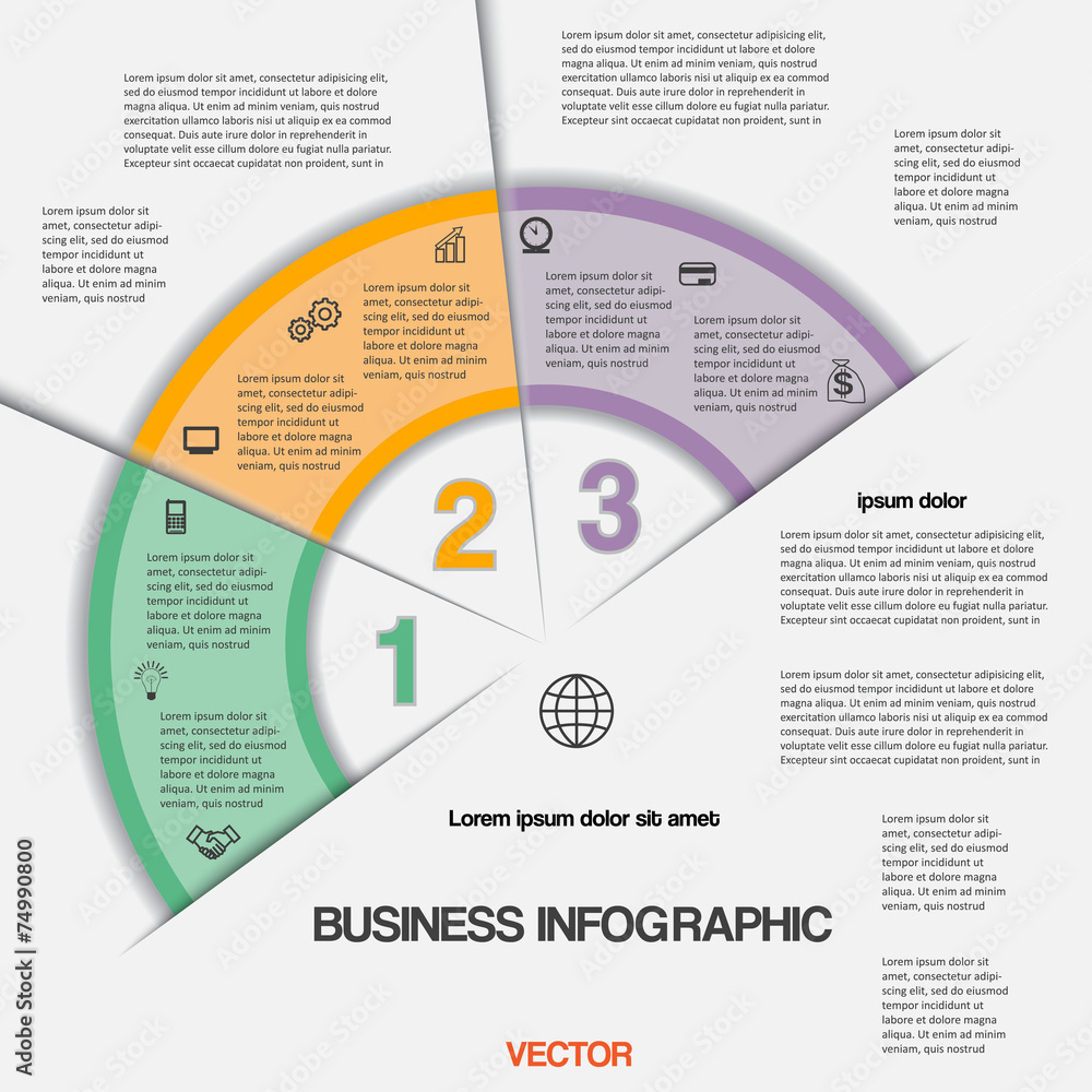 Business infographic for success project and other Your variant Business infographic for success project and other Your variant
