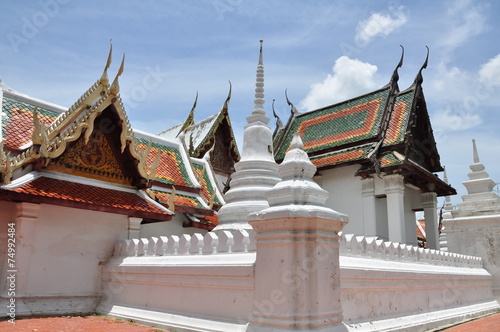 Wat Yai Suwannaram, Phetchaburi, Thailand. photo