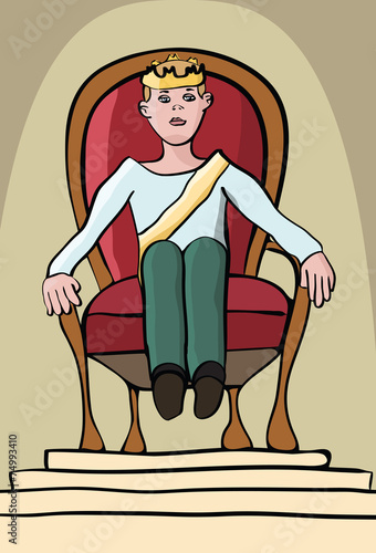 Illustration of self confidence