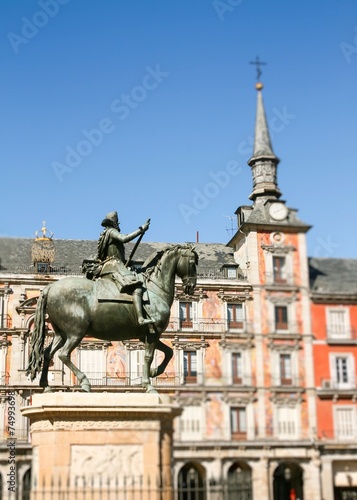Felipe III on horseback