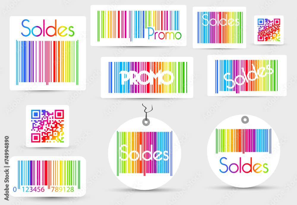 Obraz premium Soldes