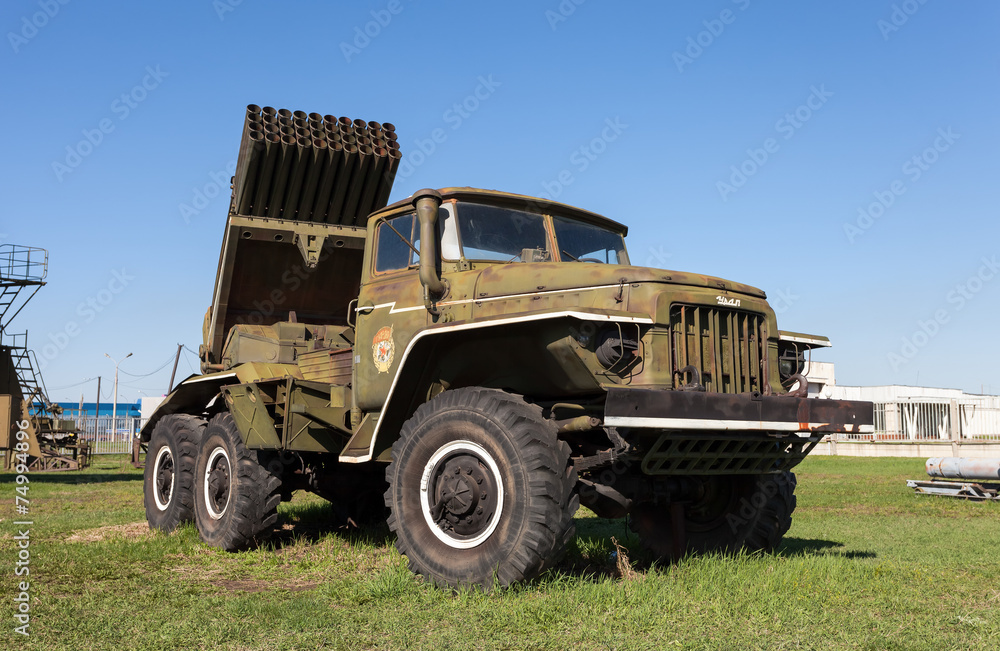 BM-21 Grad 122-mm Multiple Rocket Launcher BM-21 Grad 122-mm Multiple Rocket Launcher
