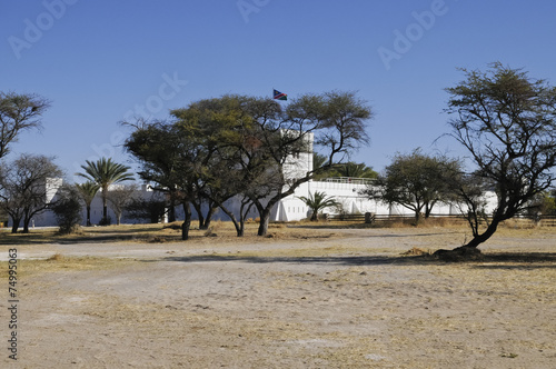 Fort Namutoni, Etoscha Nationalpark, Namibia, Afrika photo