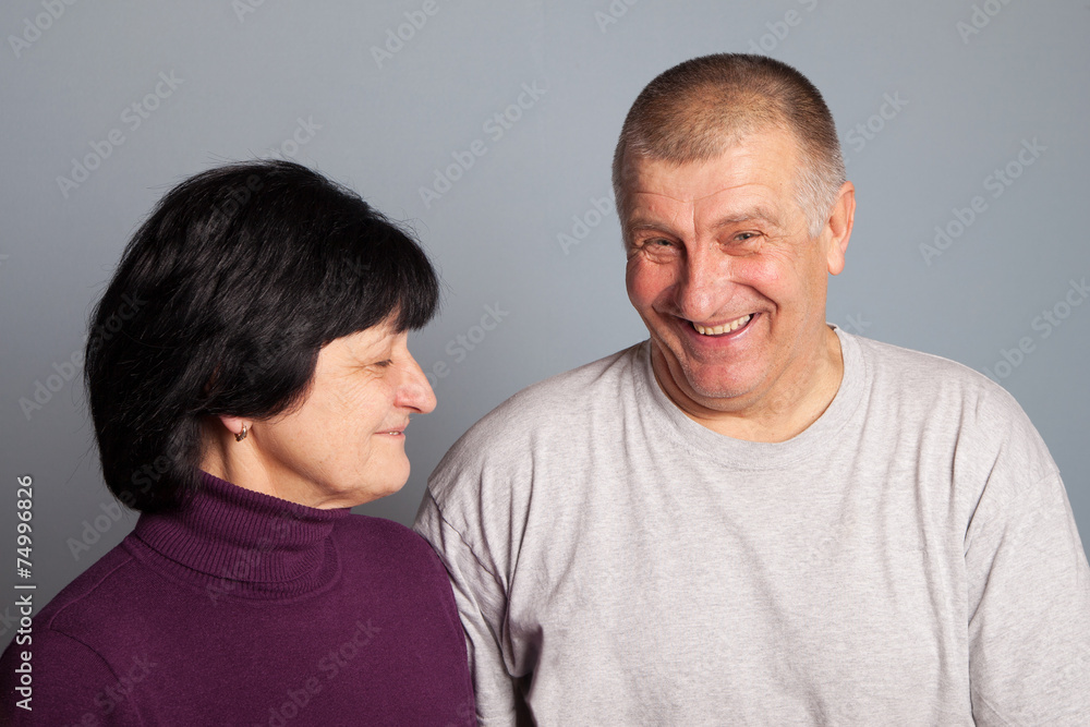 Senior couple. Senior couple.