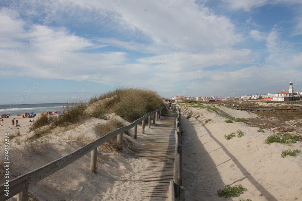 Sandy beach, Portugal