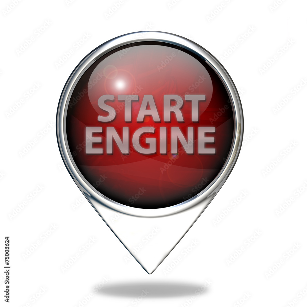 power pointer icon on white background power pointer icon on white background