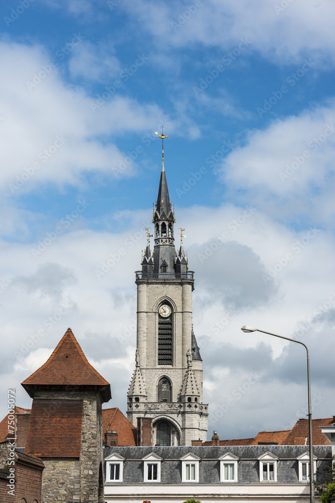 The belfry of Tournai, Belgium.