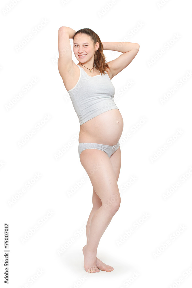 Pregnant woman. Pregnant woman.