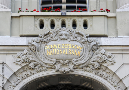 Swiss National Bank Entrance Building