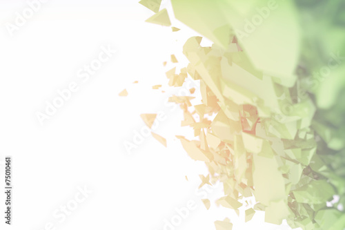 Abstract 3d particle background