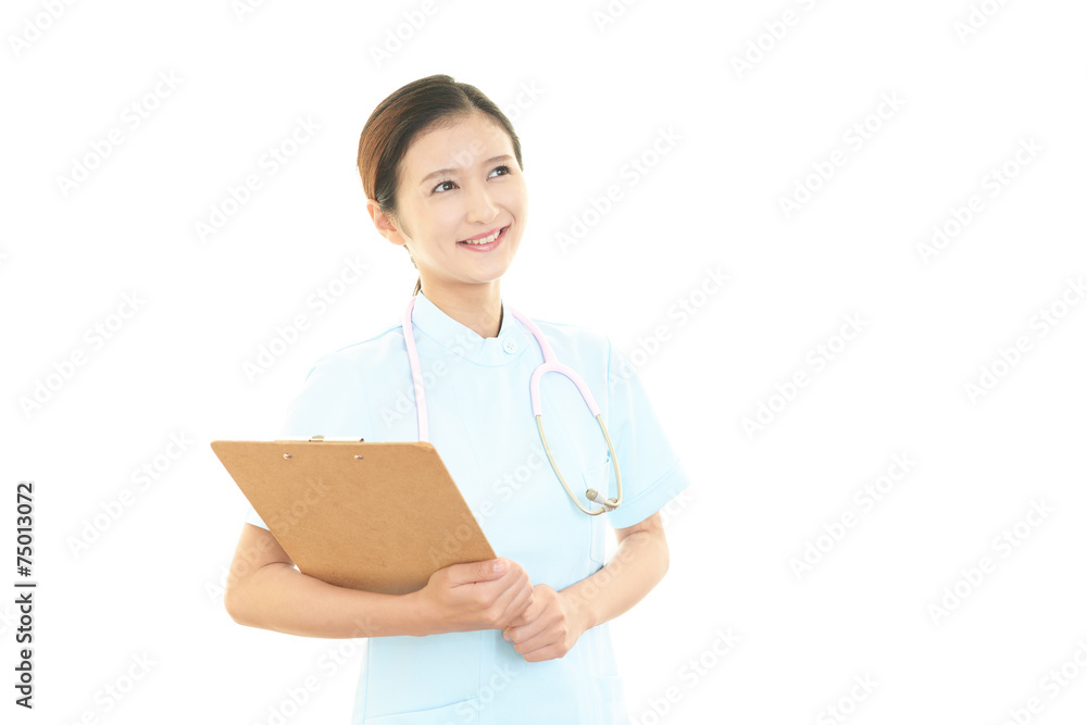 笑顔の看護師 笑顔の看護師