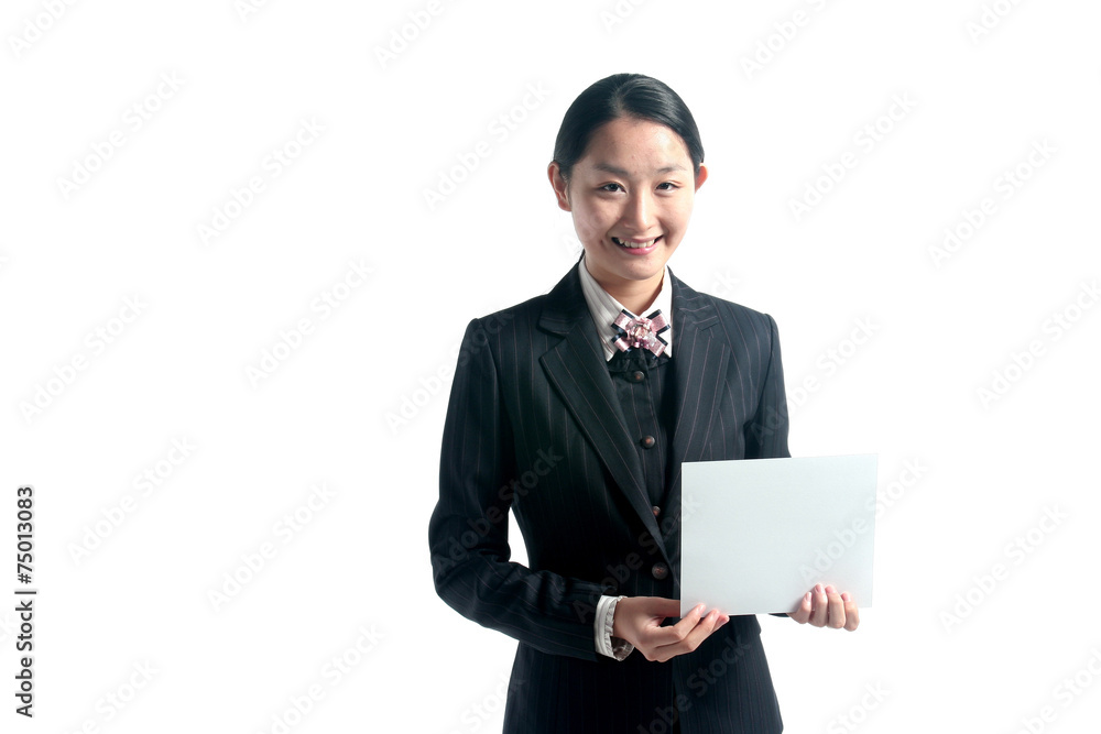 스튜디오 안의 의사와 병원 직원들