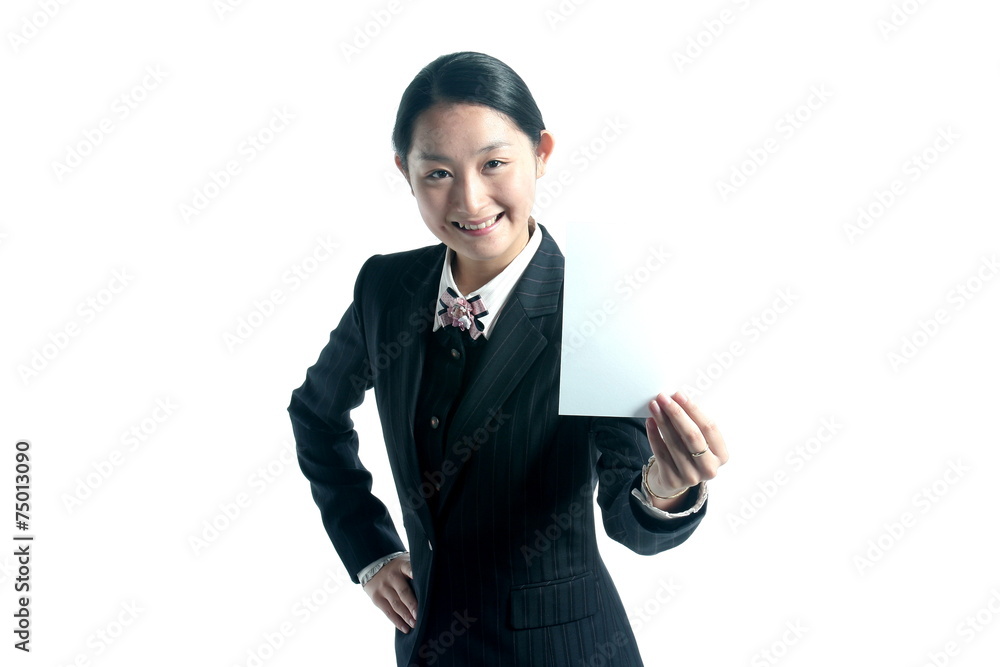 스튜디오 안의 의사와 병원 직원들