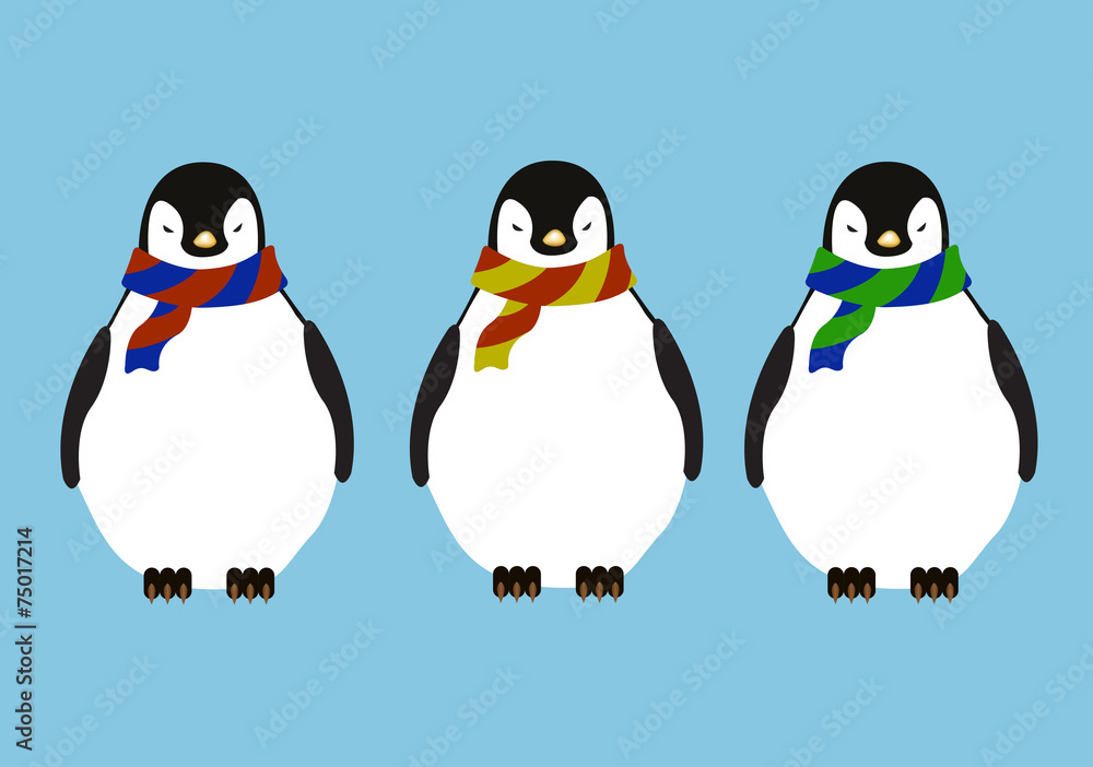 Fototapeta premium Penguins