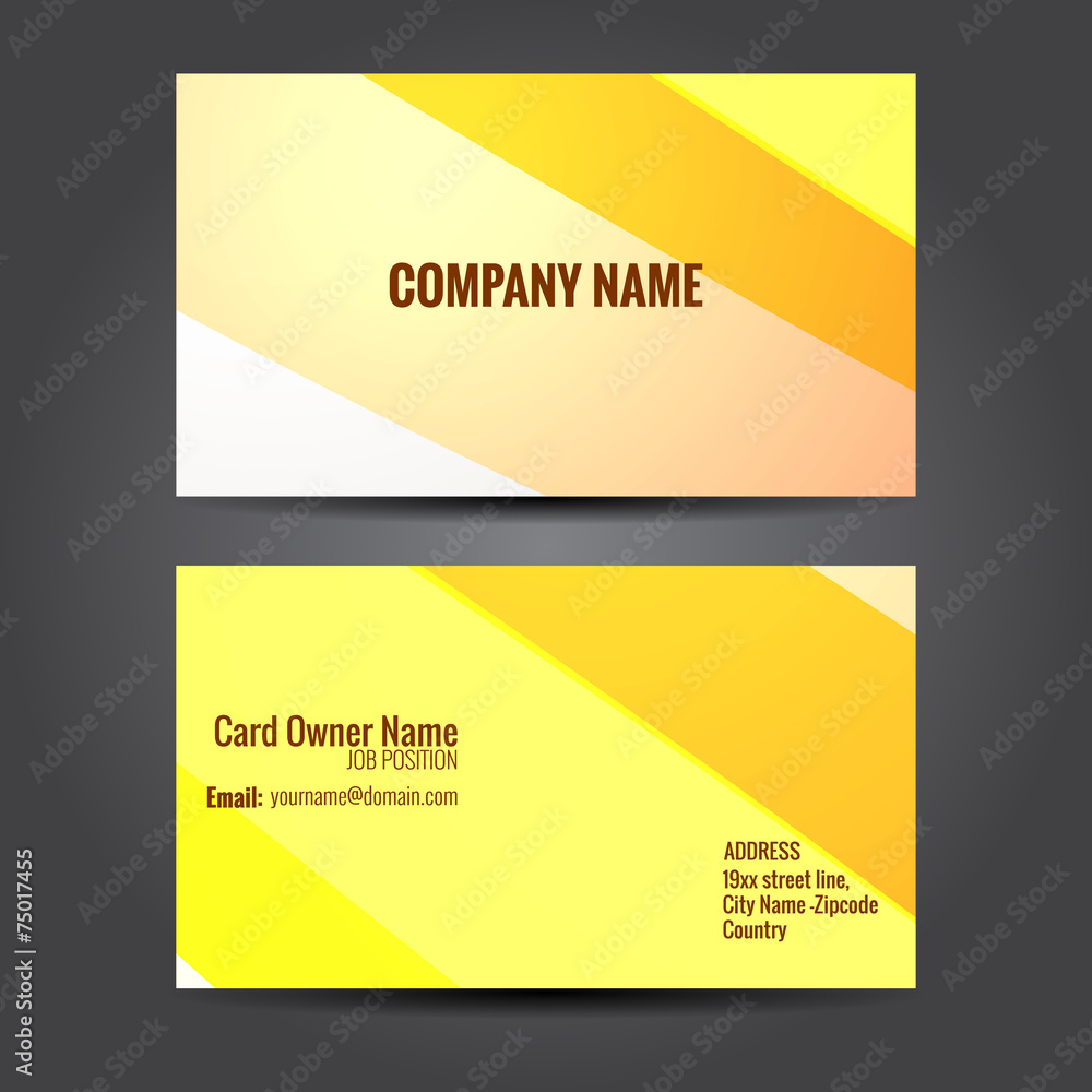 Fototapeta premium simple and clean business template design