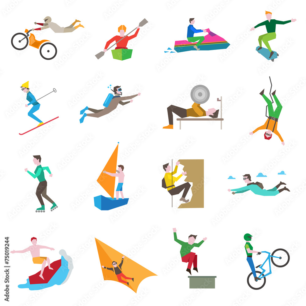 Extreme Sports Icons