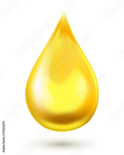 Oil drop. Vector illustration