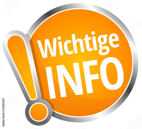 Wichtige Info