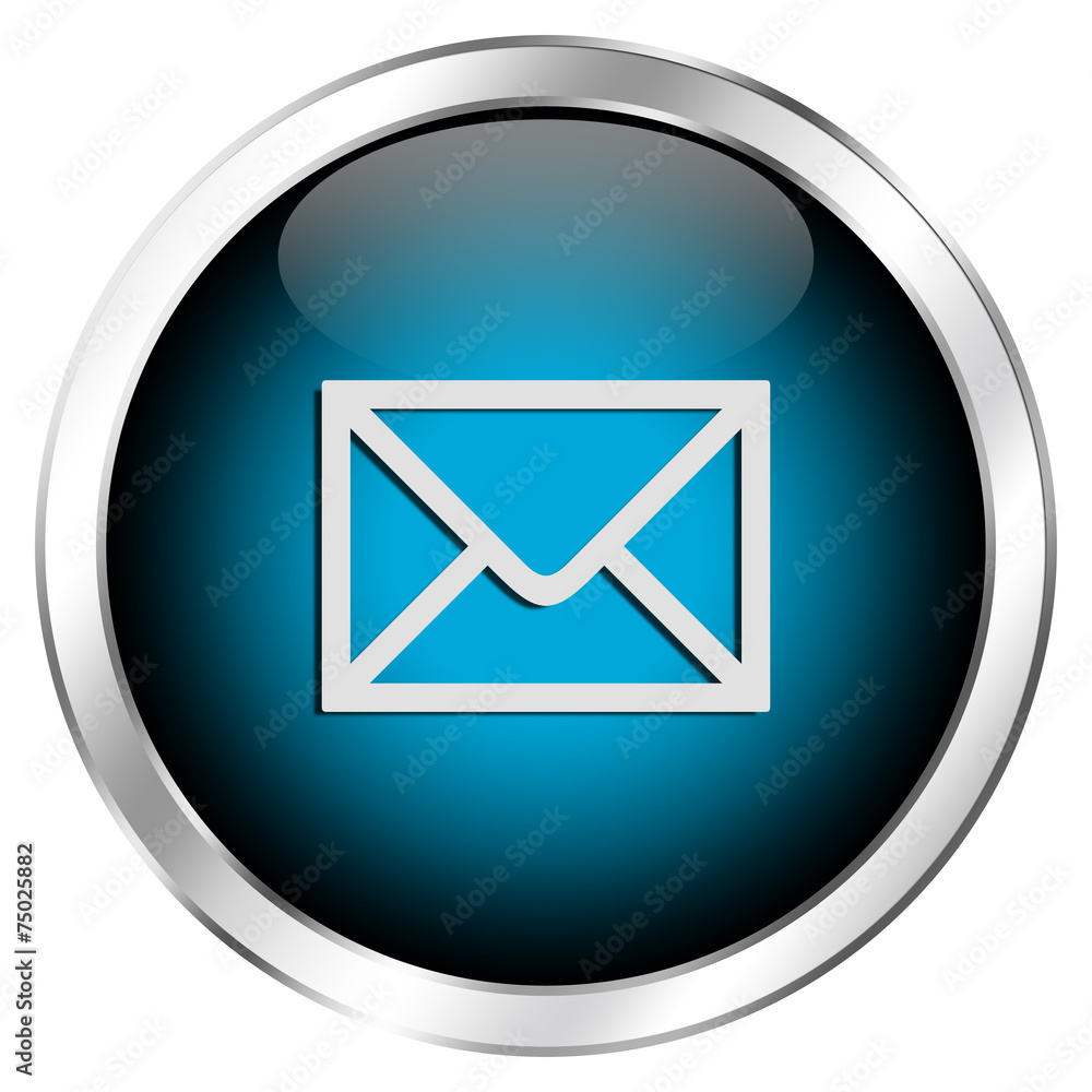 Runder Mail-Icon für Kontaktformular Runder Mail-Icon für Kontaktformular