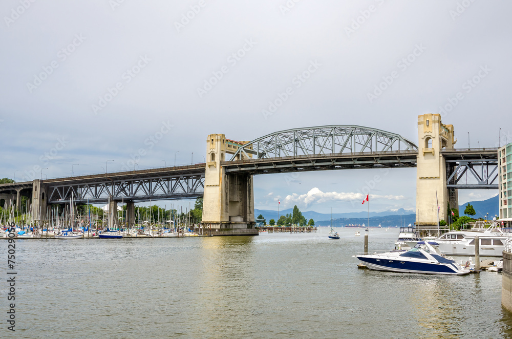 Burrard Bridge in Vancouver