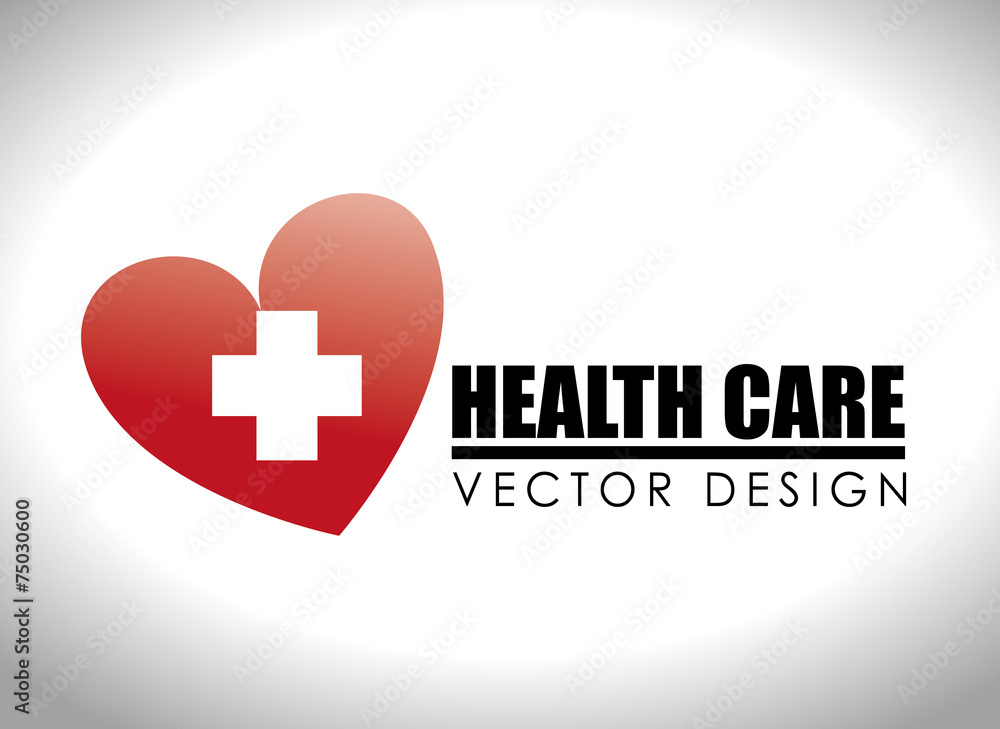 Fototapeta premium Medical design, vector illustration