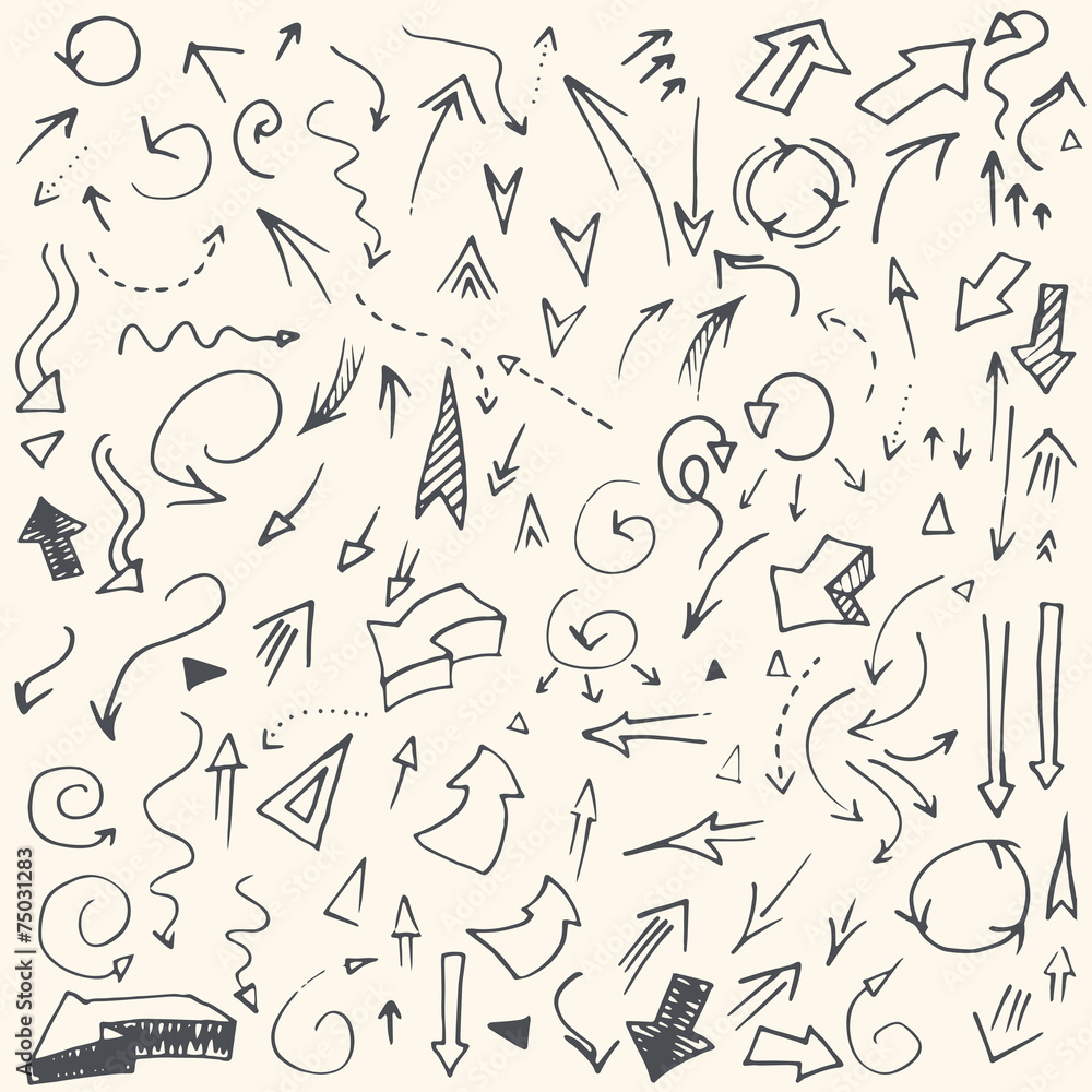simple hand drawn arrows simple hand drawn arrows