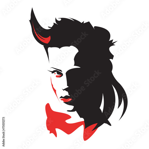 head of demon girl
