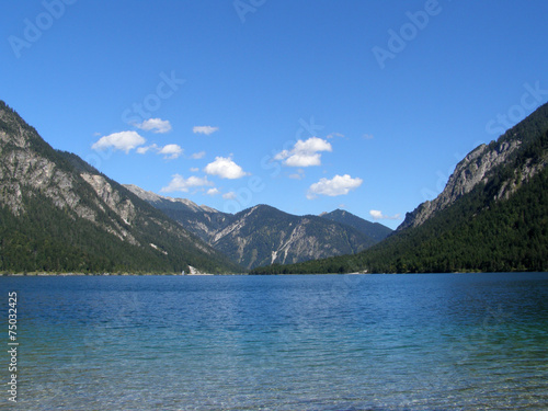 View of a mountain lake