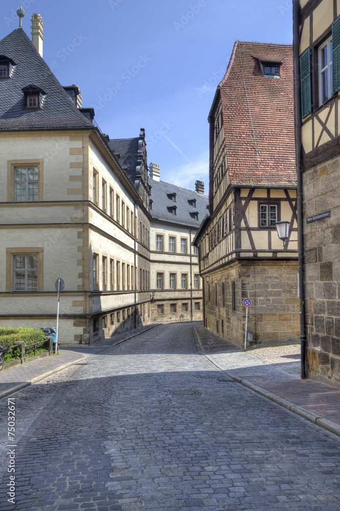 Bamberg street, Germany