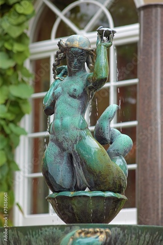 Фотография Little Naiad Fountain in Millesgarden sculpture garden