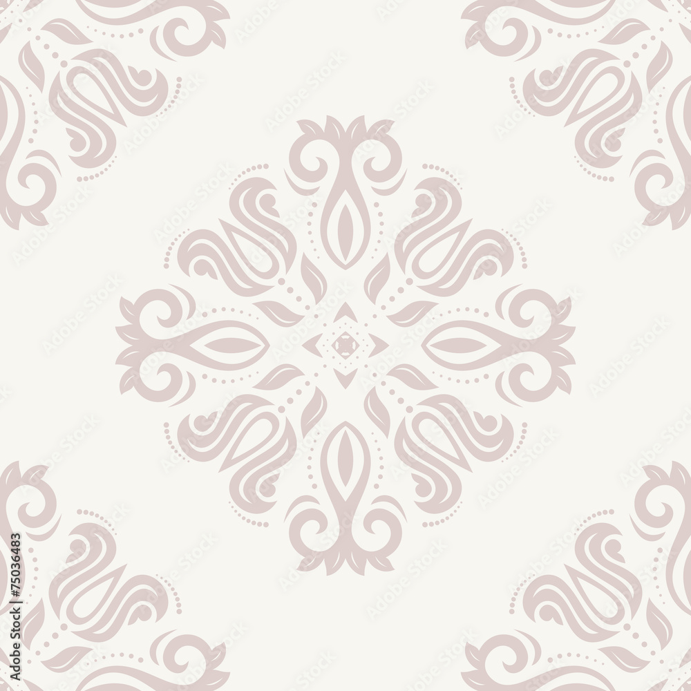 Orient Seamless Vector Pattern. Abstract Background Orient Seamless Vector Pattern. Abstract Background