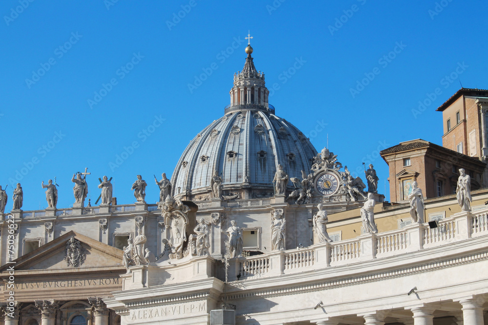 Obraz premium St. Peter's cathedral, Rome