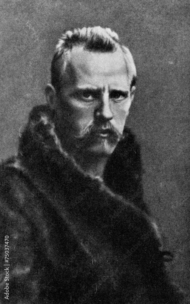 Fototapeta premium Norwegian scientist and diplomat Fridtjof Nansen, 1915