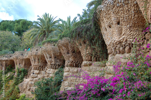 Terrace Walls, Park Güell, Barcelona
