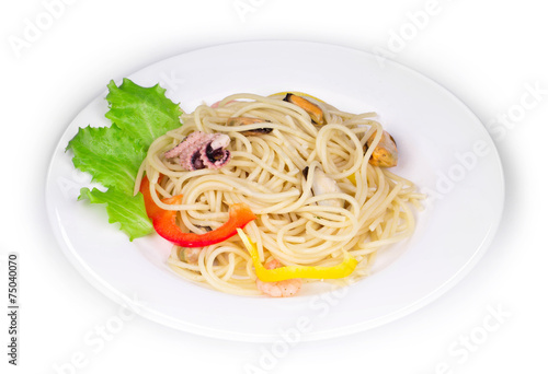 Tasty italian pasta