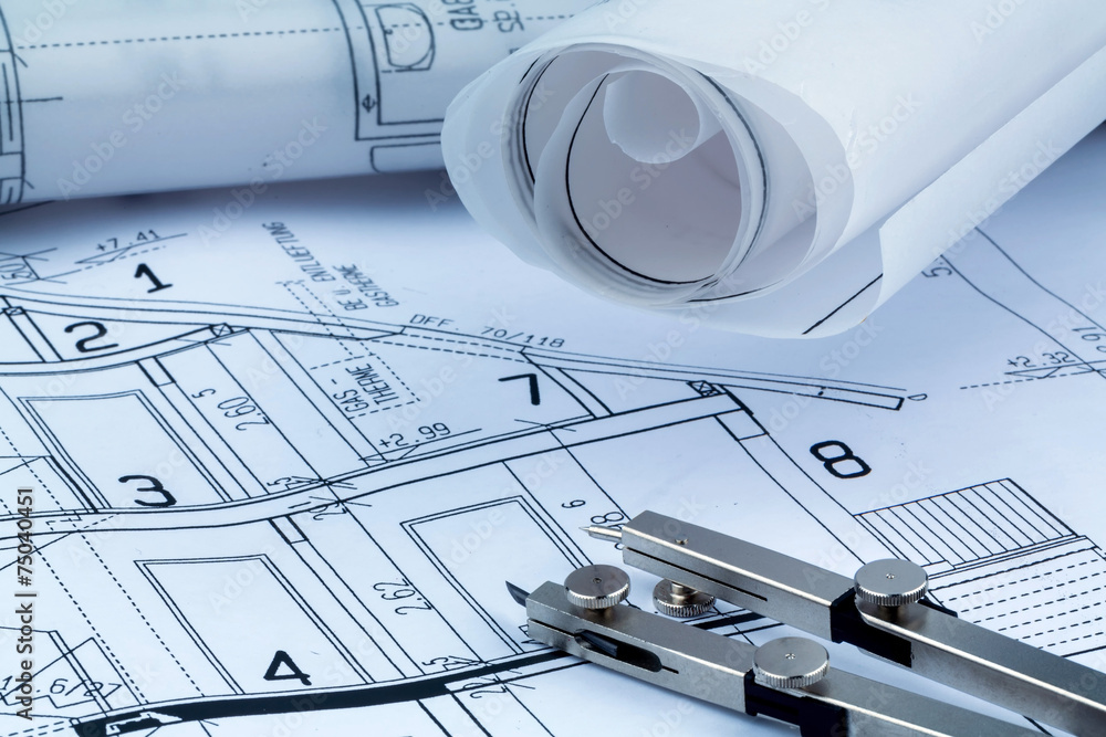 Bauplan für ein Haus Bauplan für ein Haus