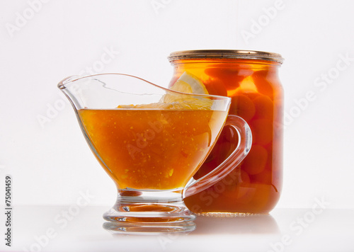 A bank of delicious jam