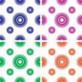 Set of backgrounds colored circles