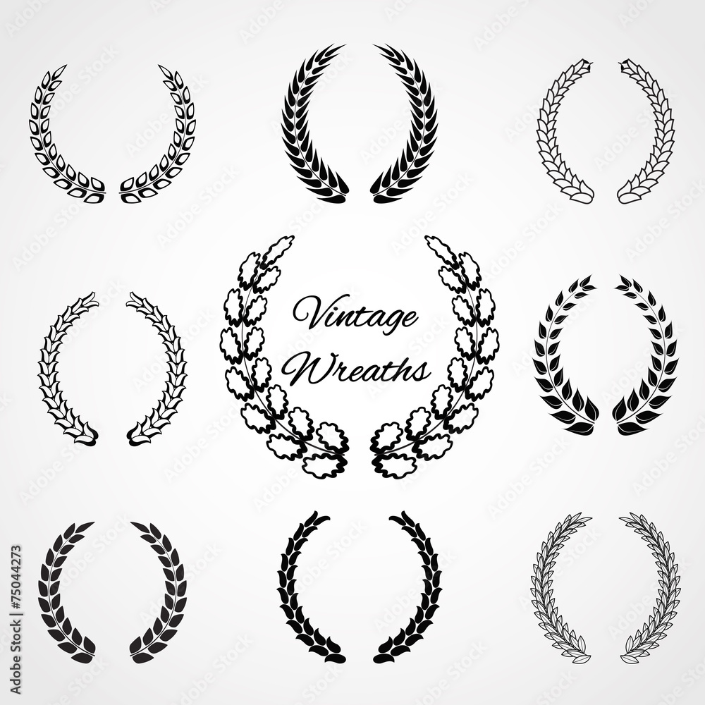 Retro Wreaths Retro Wreaths