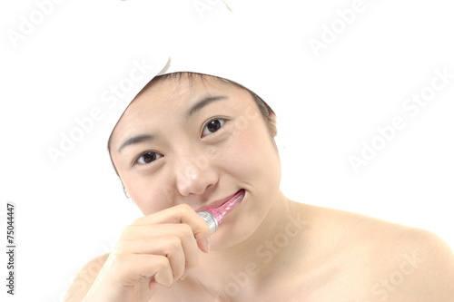 Wallpaper Mural 스킨케어컨셉의 여성 얼굴 클로즈업 Torontodigital.ca