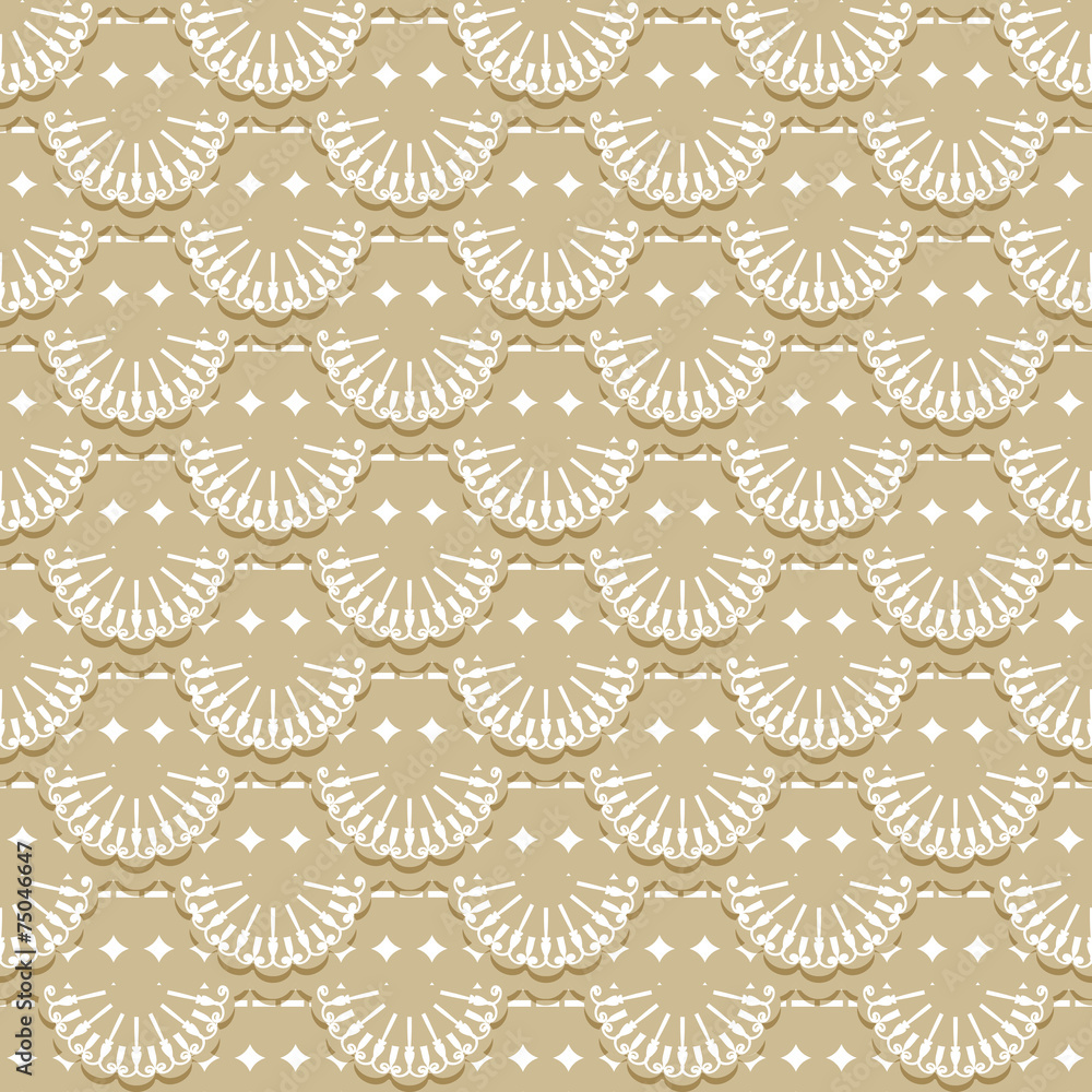 Seamless pattern of fabric lace ribbons. Seamless pattern of fabric lace ribbons.