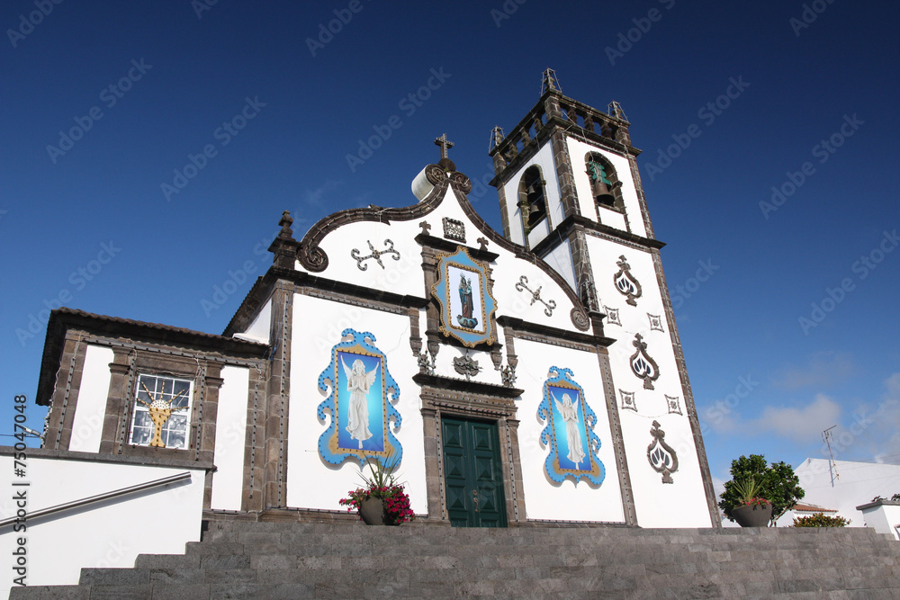 Açores - Sao Miguel - Eglise à la vierge de Ponta da Achada