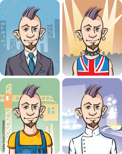 Four Occupations of Punk Guy
