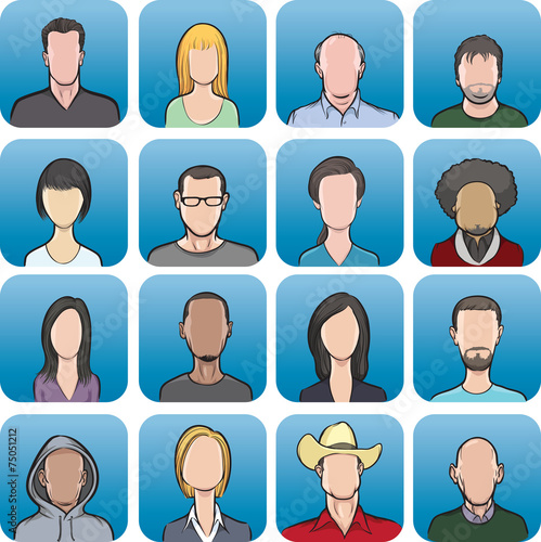 anonymous faces collection