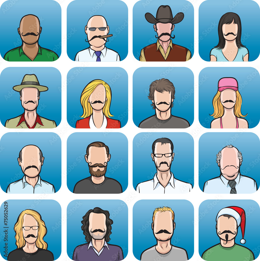 anonymous faces with mustaches big collection anonymous faces with mustaches big collection