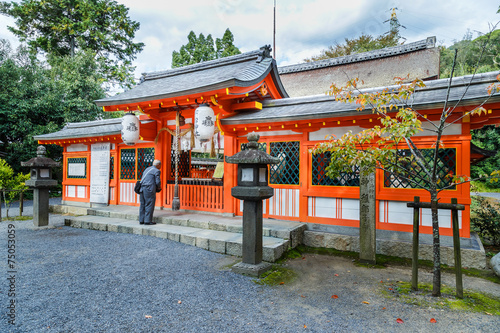 Uji Jinja Shrine in Kyoto