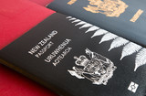 New and old New Zealand passports