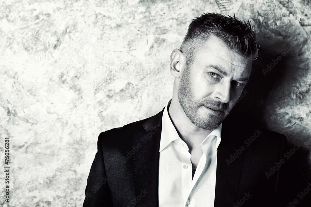 Fototapeta premium handsome mature man