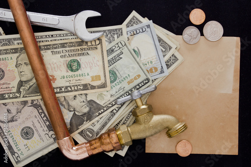 Payment and repair water supply