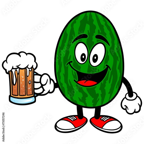 Watermelon with Beer